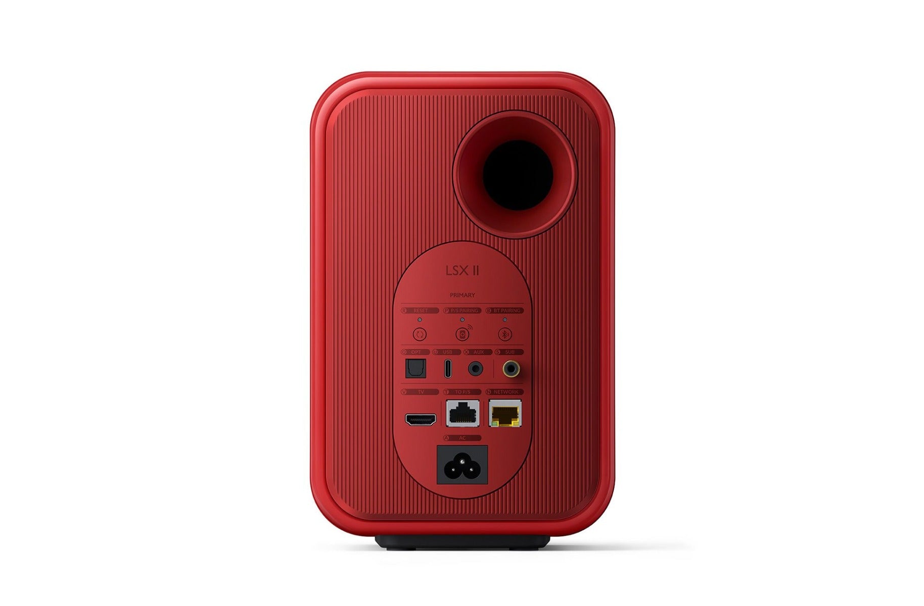 KEF LSX II (Pair, Lava Red)
