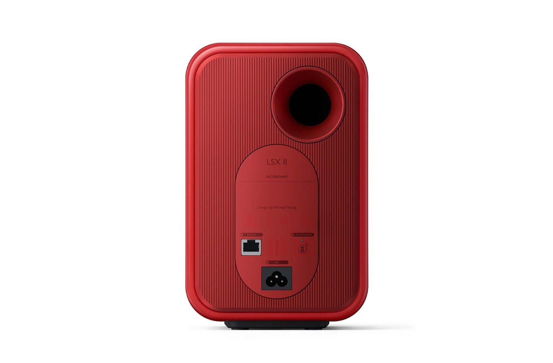 KEF LSX II (Pair, Lava Red)
