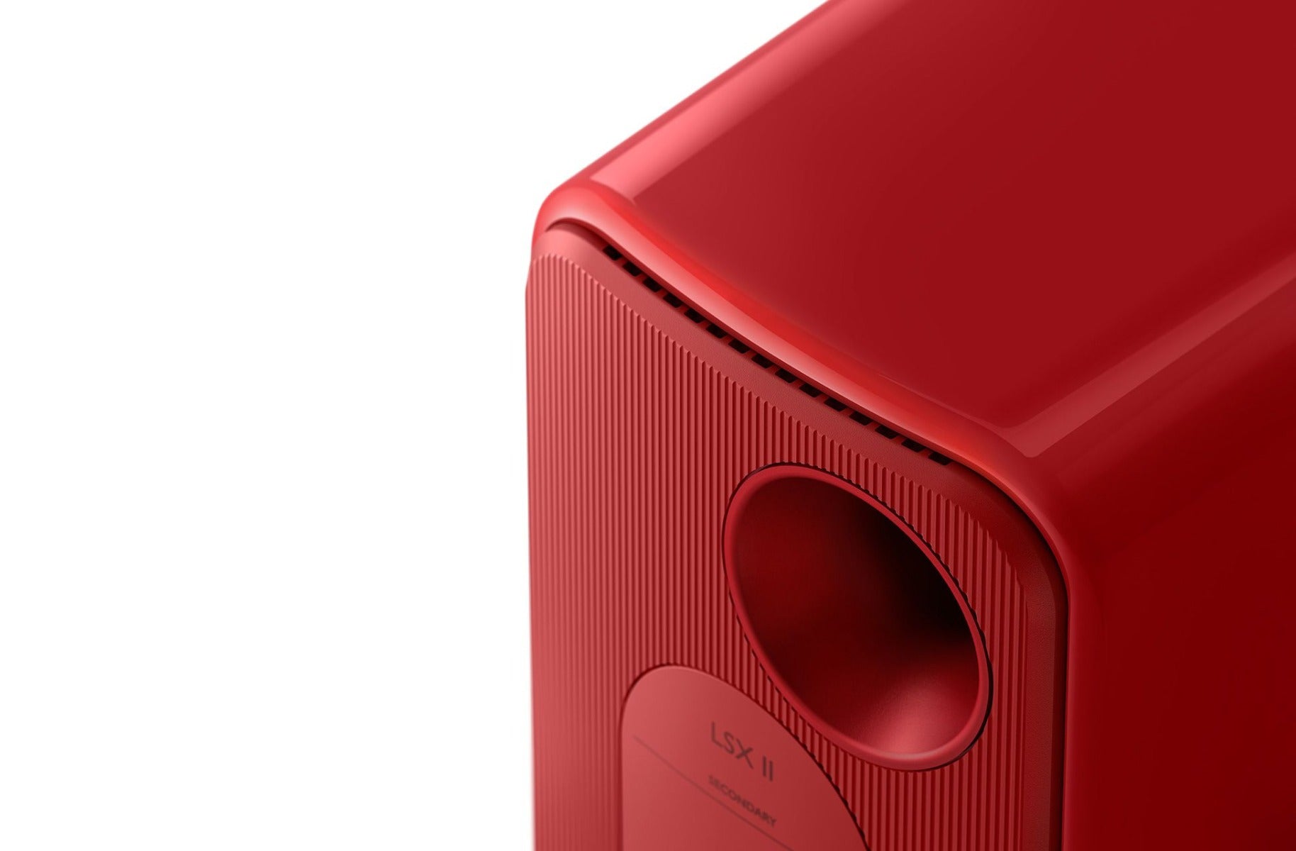 KEF LSX II (Pair, Lava Red)