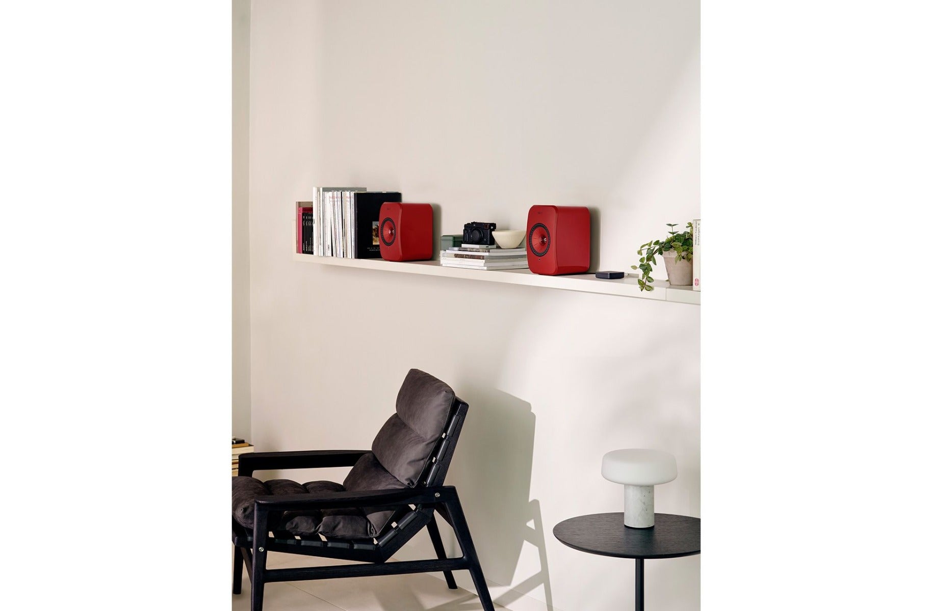 KEF LSX II (Pair, Lava Red)