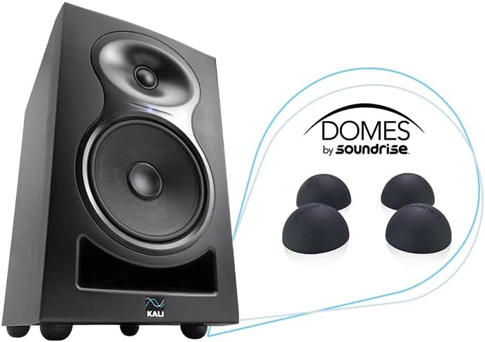 Soundrise DOMES 1.25" Class-A Silicone Vibration Isolation Pads Self-Adhesive (4 pcs.)