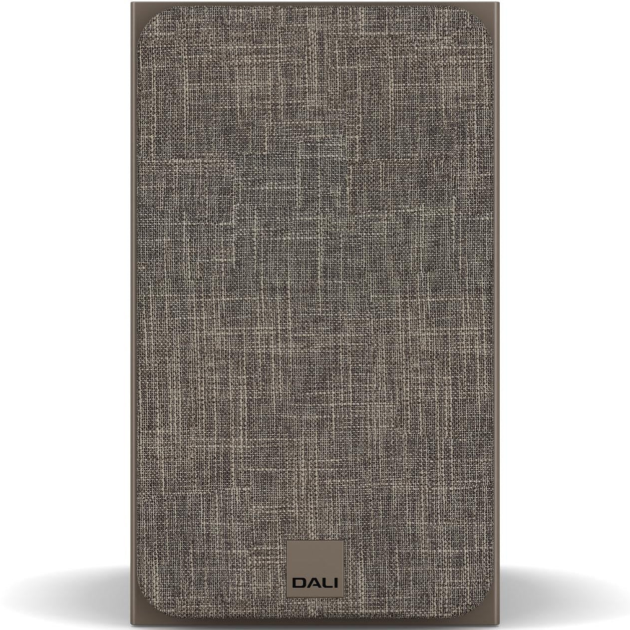 DALI Sonik 1 passive bookshelf speakers with black cabinets and silver drivers, designed for high-quality home audio.