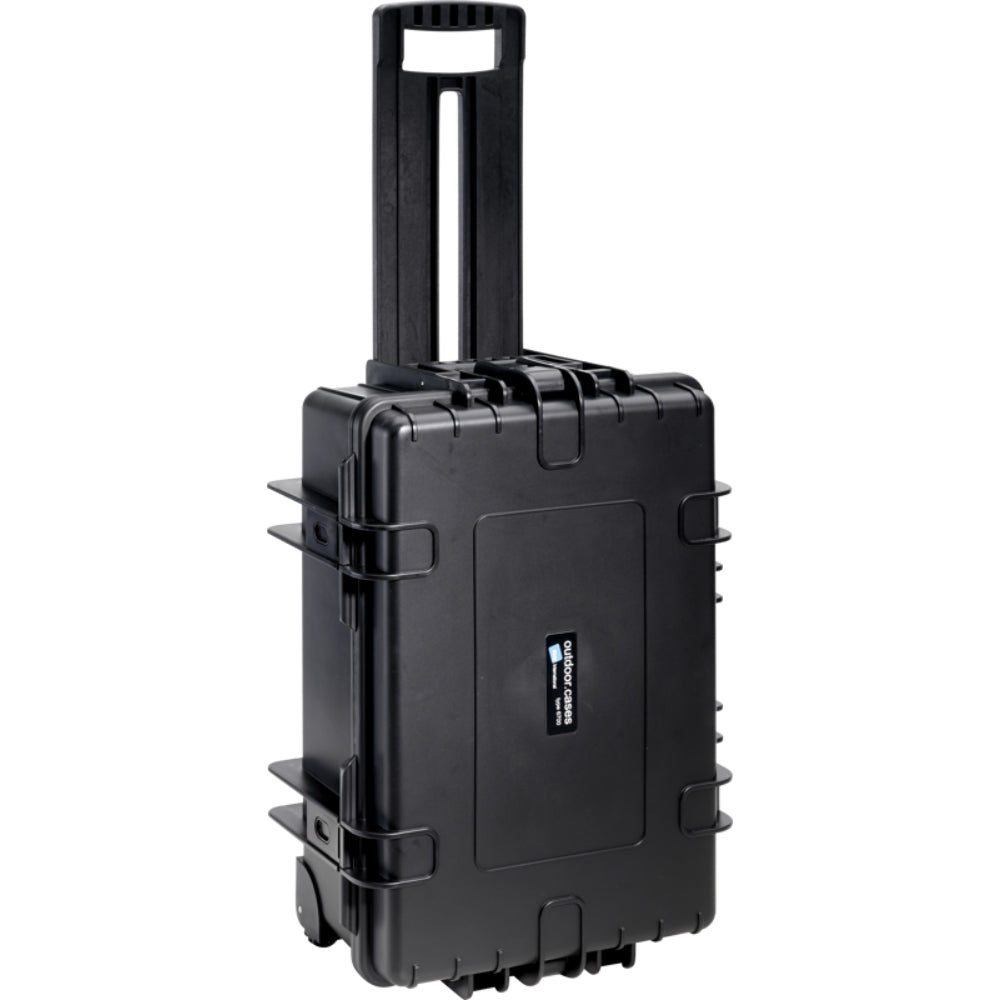 B&W Cases Type 6700 video equipment divider system inside a protective bag for organized gear storage.