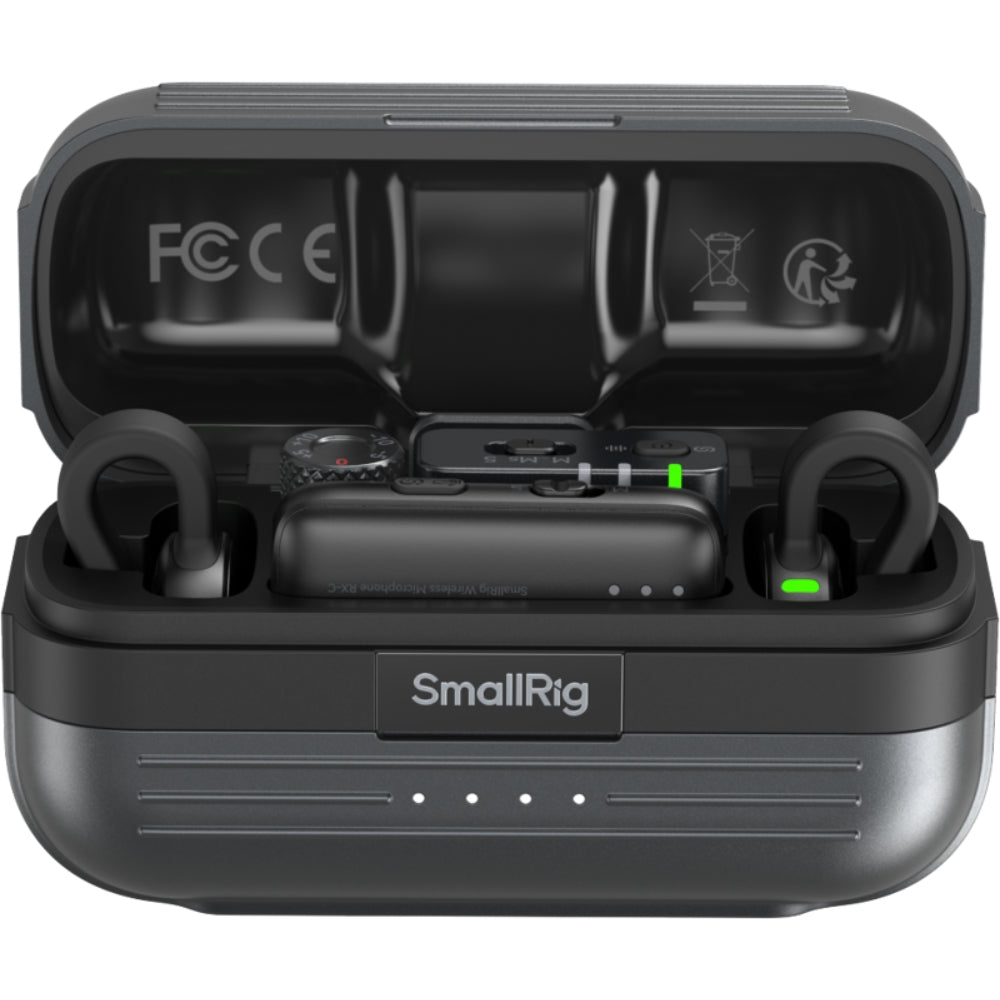 SmallRig S70 Wireless Microphone (2TX + 2RX + Charging Case)