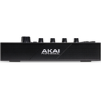 Akai Professional MPC Live III drum machine and sampler with touchscreen, pads, and control knobs in a compact music production device.