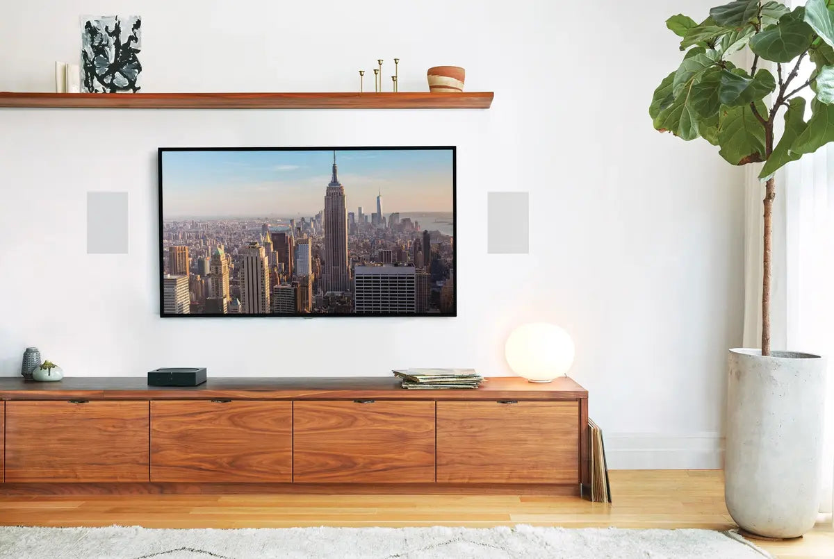 Sonos In-Wall Speakers (Pair, White)