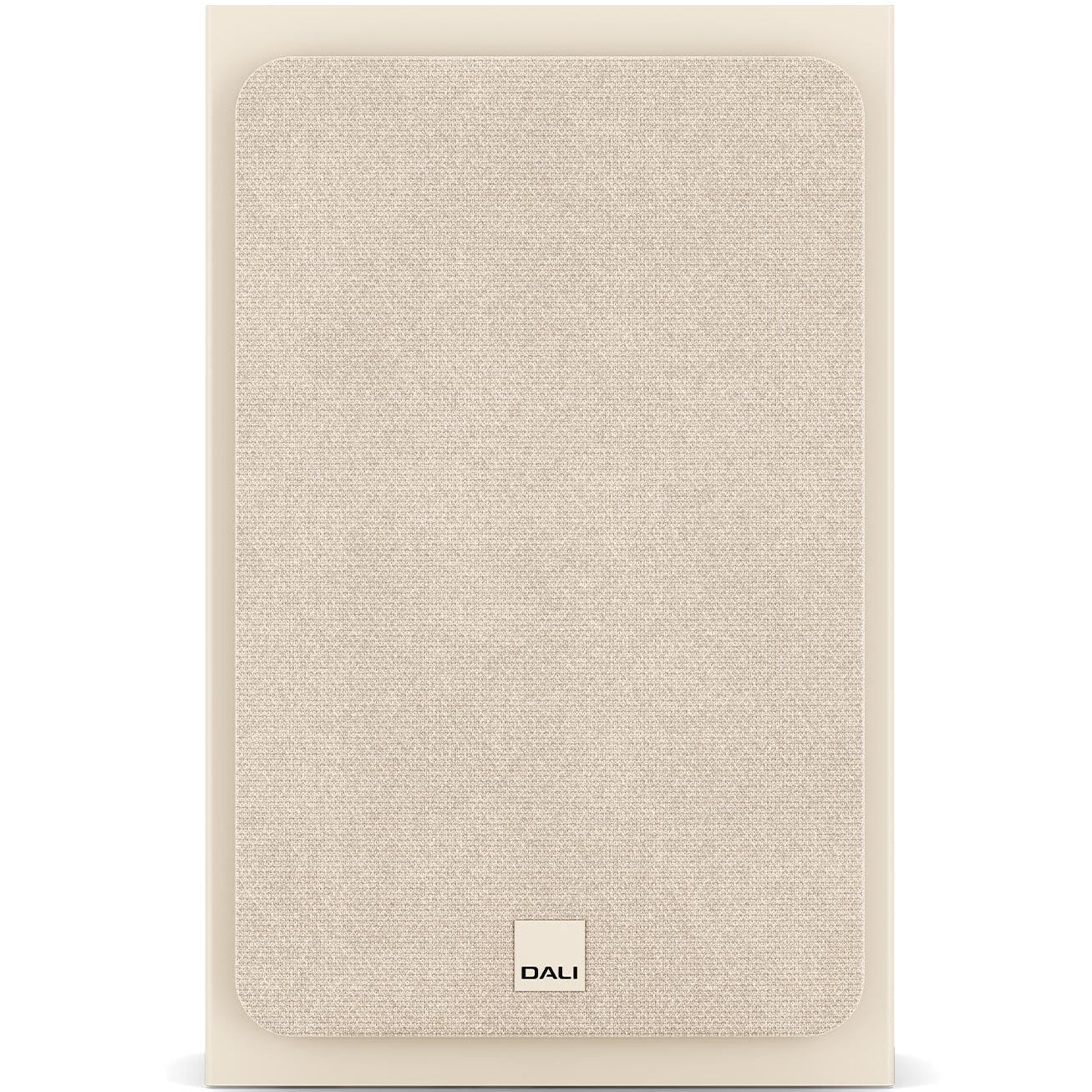 DALI Sonik On-Wall in-wall and outdoor speaker installed on a wall, showcasing sleek design and compact size.