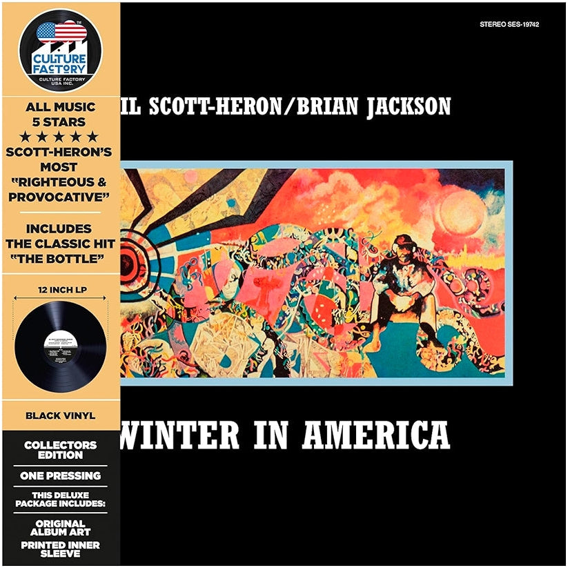 Gil Scott-Heron & Brian Jackson - Winter in America (Black) Vinyl LP