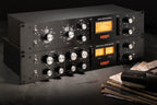 Warm Audio WA76-D2 signal processor with vintage-style controls and front panel, used for audio signal processing.