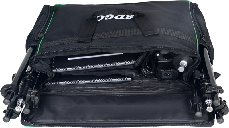 Ledgo LG-E268C 2 Light Kit w/Stand and Bag