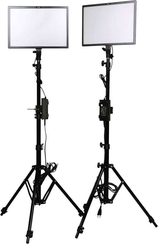 Ledgo LG-E268C 2 Light Kit w/Stand and Bag