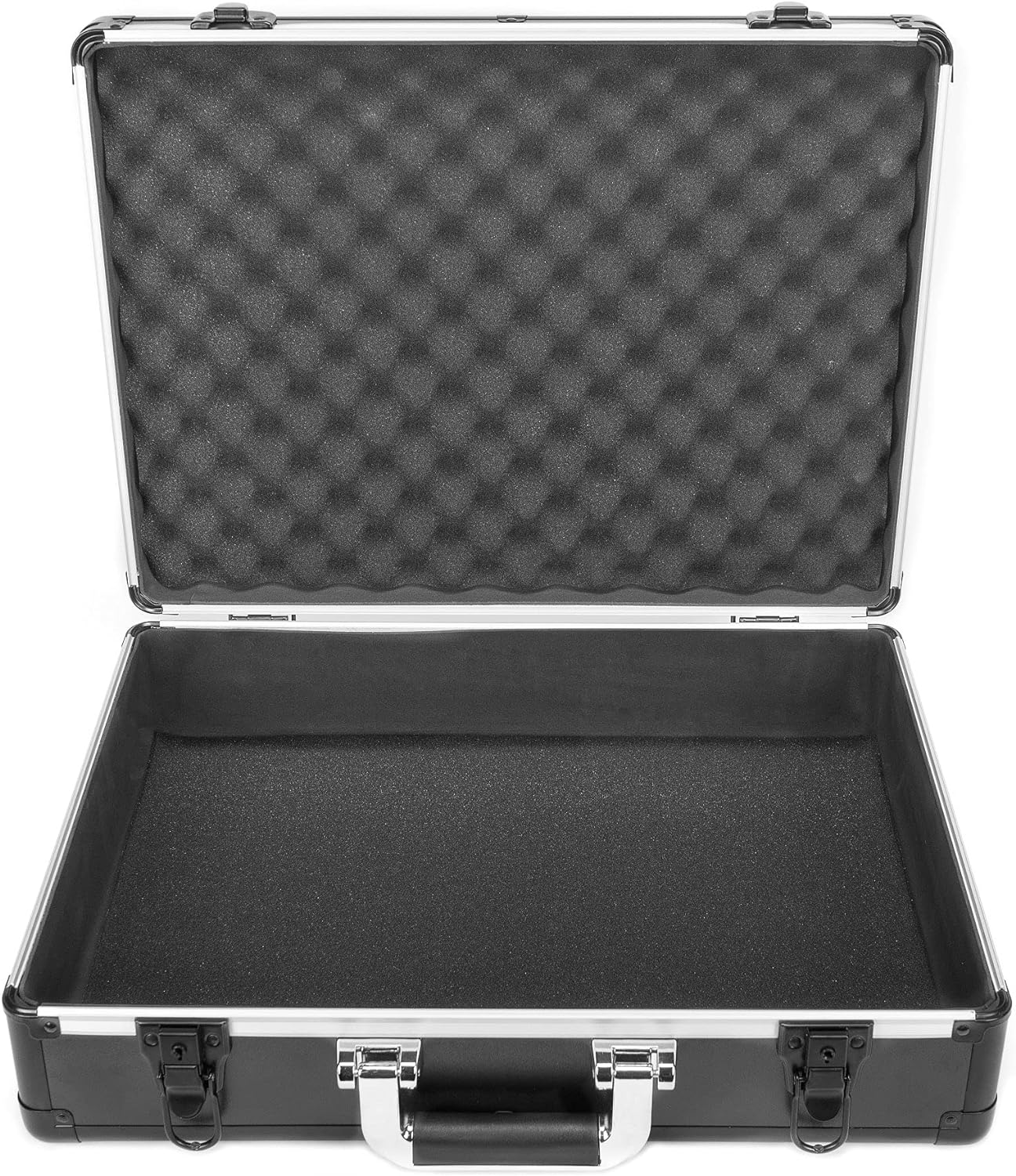 Analog Cases Unison Custom Edition studio bag with sturdy black exterior and padded interior for musical equipment protection.