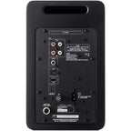 Black Argon Audio Forte A5 MK2 active bookshelf speakers with sleek design and front-facing drivers.