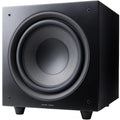 Black Argon Audio Malmö Sub 10 subwoofer with sleek design and compact size, perfect for enhancing home audio systems.