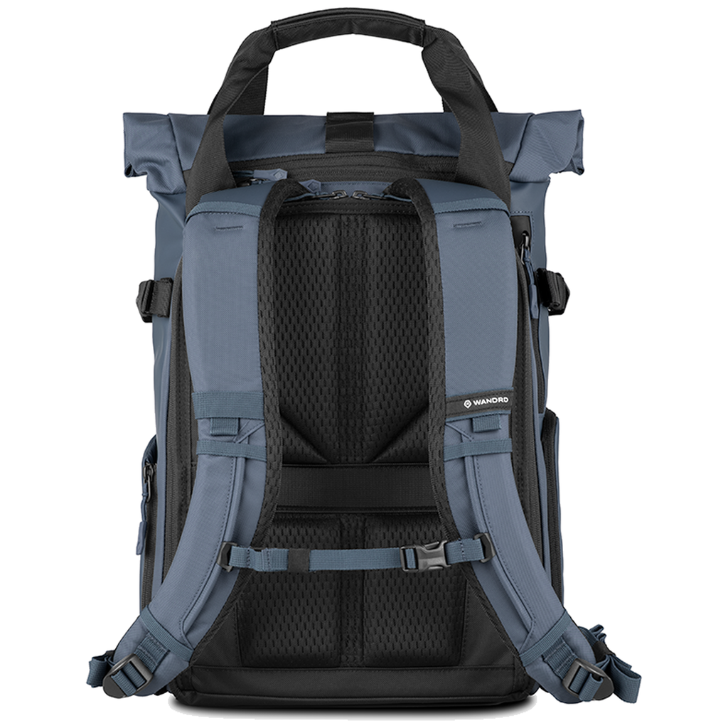 Aegean blue Wandrd Prvke 15L photo video equipment bag with multiple compartments and padded straps for versatile camera gear storage.