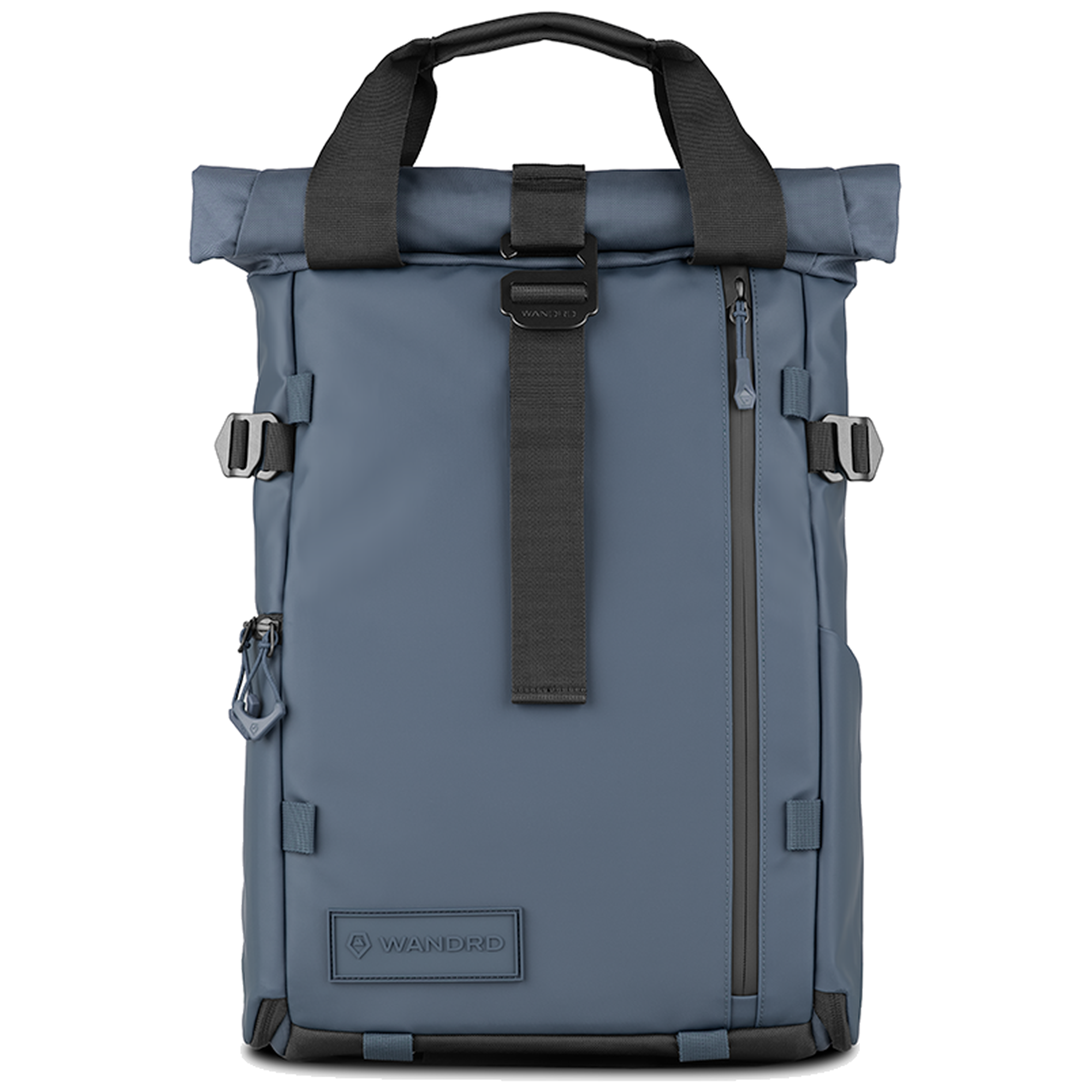 Aegean blue Wandrd Prvke 15L photo bundle camera bag with front view, designed for video equipment and gear storage.
