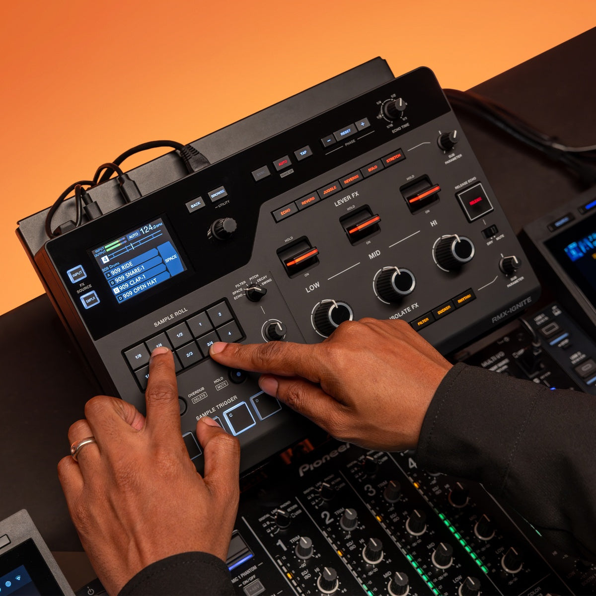AlphaTheta RMX-IGNITE dj effects, lifestyle