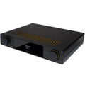 Arcam A25+ stereo amplifier with sleek design, featuring control knobs and input ports, ideal for high-quality audio systems.