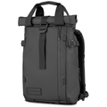 Wandrd Prvke 15L photo bundle video equipment bag in black, angled view showing durable design and adjustable straps.