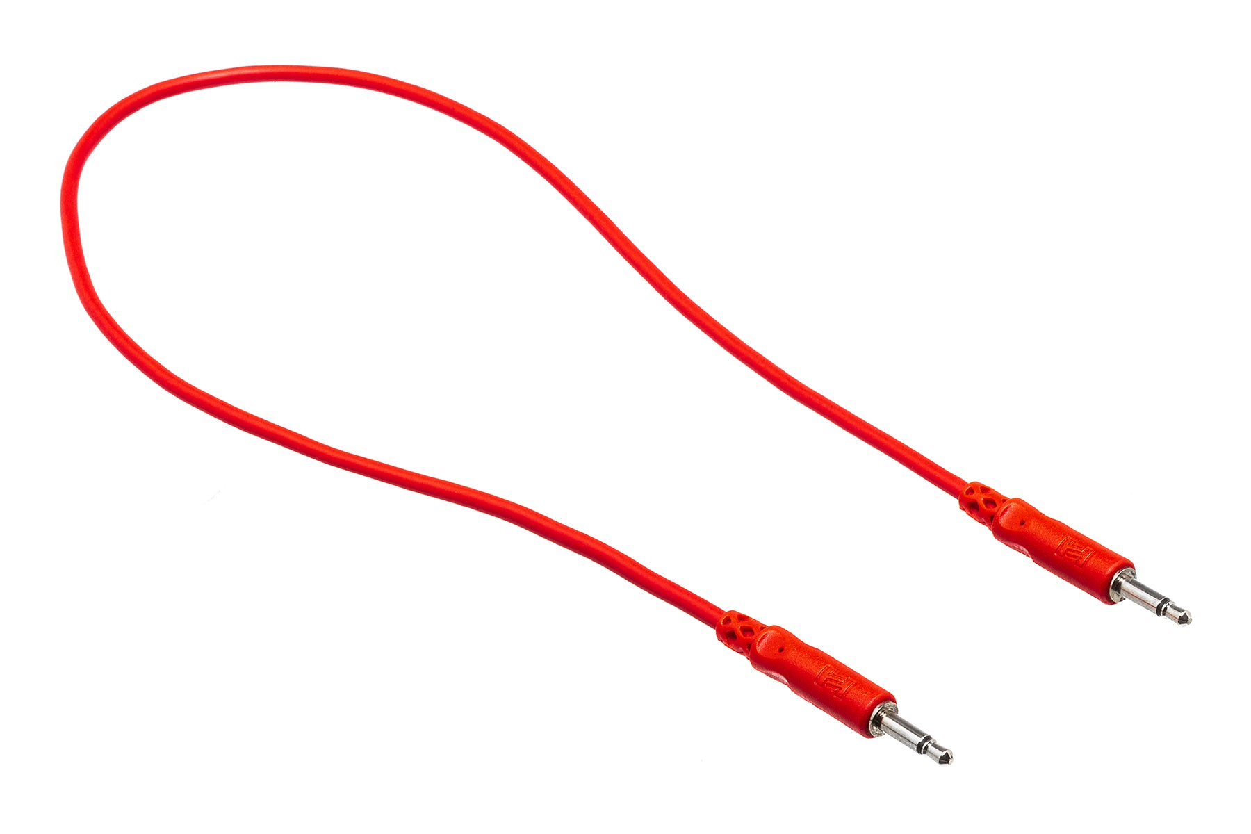 Hosa CMM-800 3.5mm TS Unbalanced Patch Cables cable, full coiled cable view