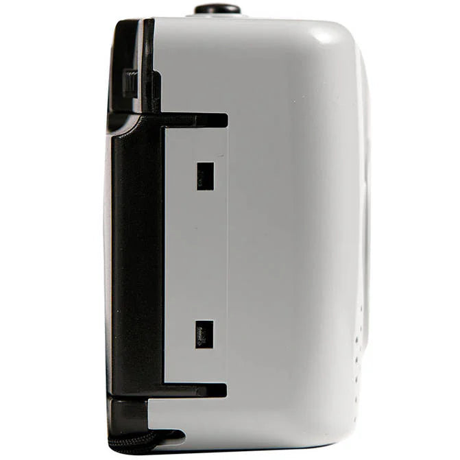 Kodak M35 reusable instant camera with compact design, black body, and viewfinder, ideal for quick, fun photography.