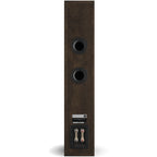 DALI Opticon 6 MK2 passive floorstanding speakers with sleek black finish and modern design for high-quality audio.