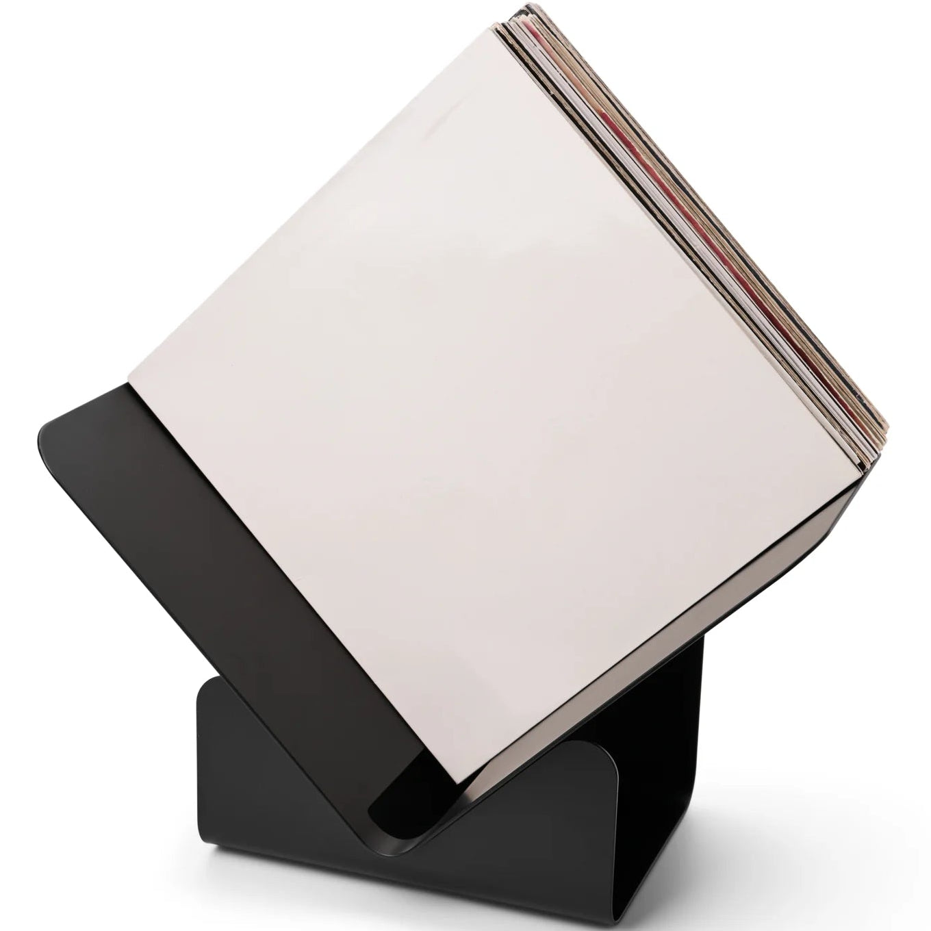 Essentials Formel-V turntable accessory with black finish, designed to enhance turntable performance and stability.