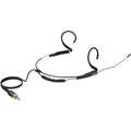 Rode HS2 large black lavalier and wearable microphone with clip and cable, designed for professional audio recording and broadcasting.