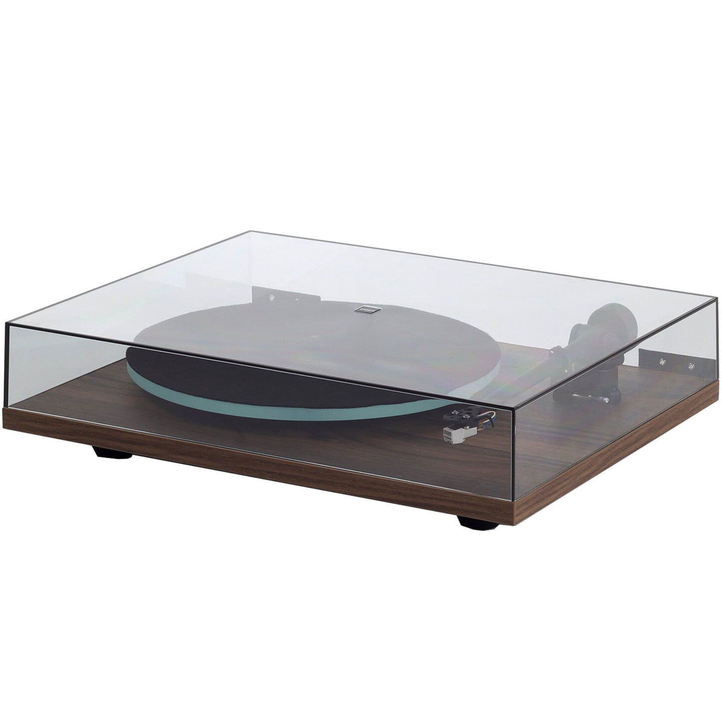 Rega Planar 2 turntable with Nd3 cartridge, showcasing a sleek design and tonearm setup for high-quality vinyl playback.