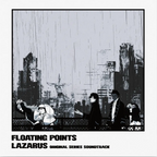 Black vinyl LP of Floating Points Lazarus soundtrack featuring jazz, funk, and soul elements, with cover art displaying the album title.