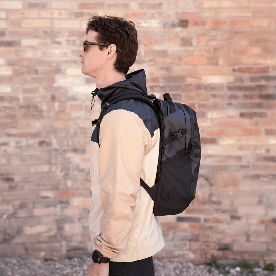 Black Wandrd Nimbus 18L video equipment bag with padded compartments for camera gear and accessories.