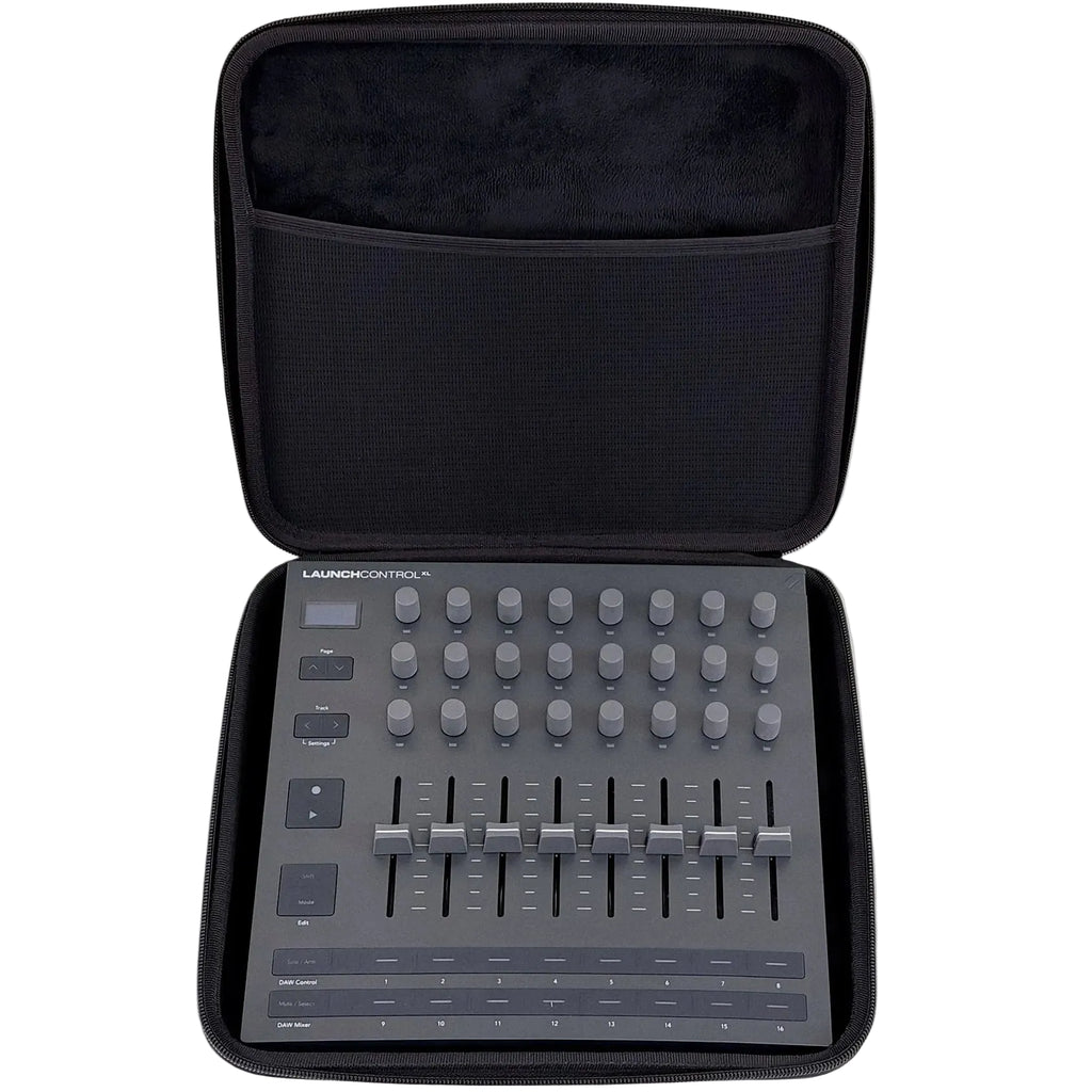 Analog Cases PULSE Studio Bag for Novation Launch Control XL MK3, protective case with padded design for portable DJ and music gear
