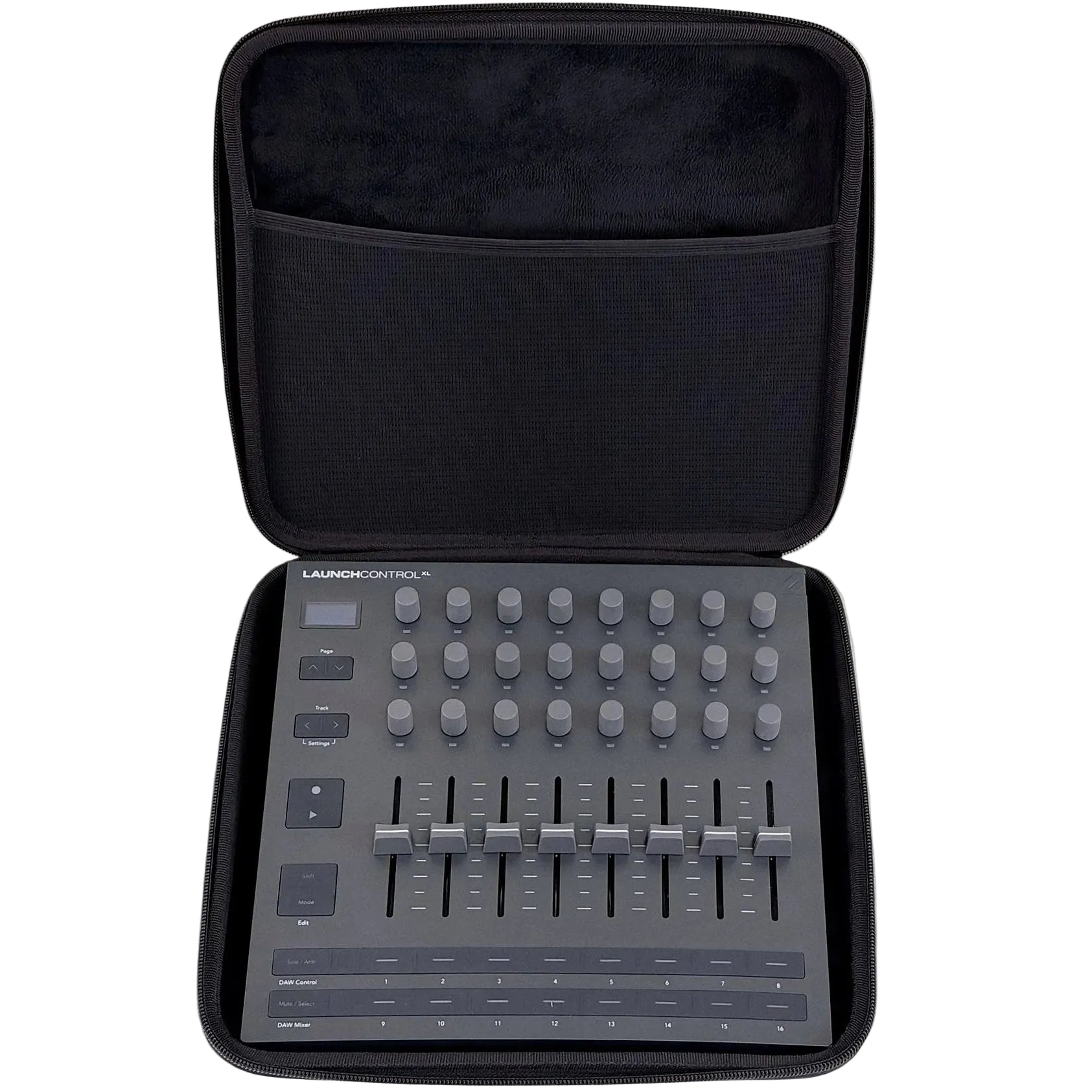 Analog Cases PULSE Studio Bag for Novation Launch Control XL MK3, protective case with padded design for portable DJ and music gear