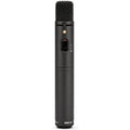 Rode M3 condenser microphone front view, compact professional microphone ideal for studio and on-stage audio recording.
