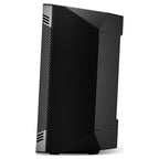 Mackie Thrash15v2 side view showing the wedge cabinet profile and built-in handle