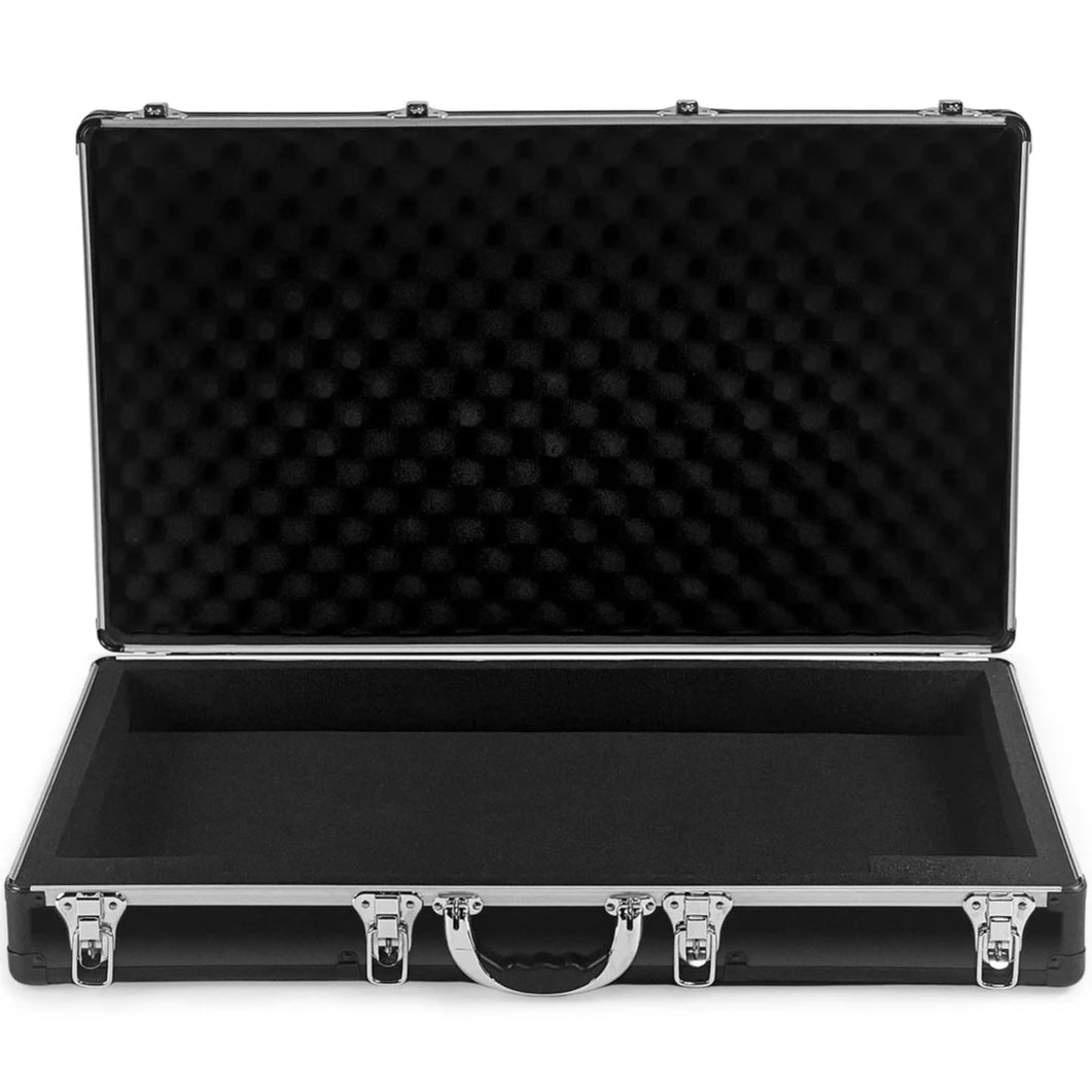 Analog Cases UNISON AlphaTheta DJ hardcase for DDJ-GRV6, sturdy black protective case with foam interior for DJ equipment.