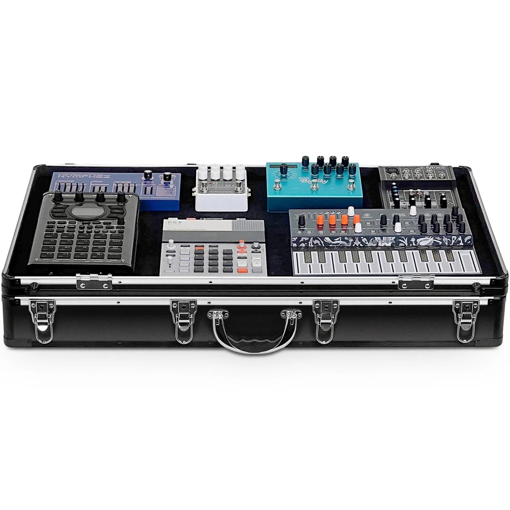 Analog Cases UNISON Performance Case XL studio bag with padded interior and sturdy handle, designed for professional audio equipment.