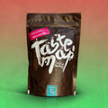Illustration of Taste Map Brazil Mogiana specialty ground coffee bag, highlighting its regional origin and product type.