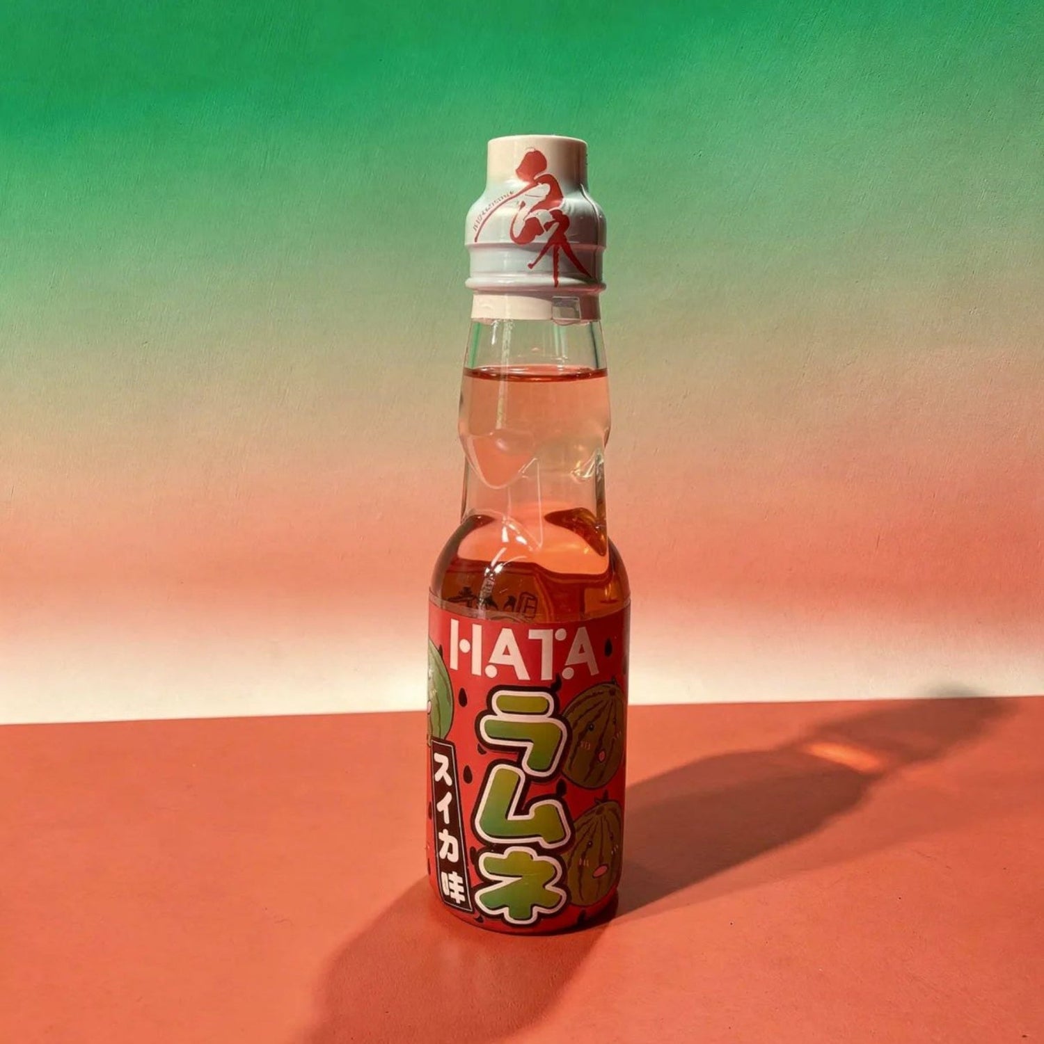 Hatakosen Ramune Watermelon Sparkling Drink (200ml)