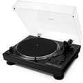 Vestlyd Vestlyd Pro T1 DJ turntables with black finish, featuring professional controls and a sleek design for mixing music.