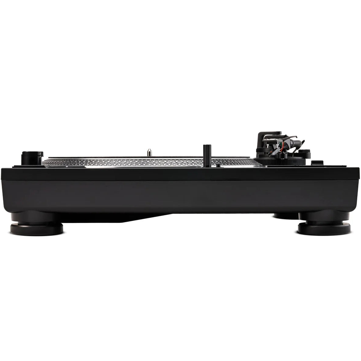 Vestlyd Vestlyd Pro T1 DJ turntable with black finish, featuring control knobs and turntable platter for professional mixing.