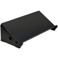 Analog Cases XTS large desktop stand and tray bundle with a left-angled tray for keyboard support and organization.
