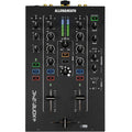Allen & Heath Xone:24C DJ mixer with top master insert and shorting plugs, showcasing its professional audio interface and controls.