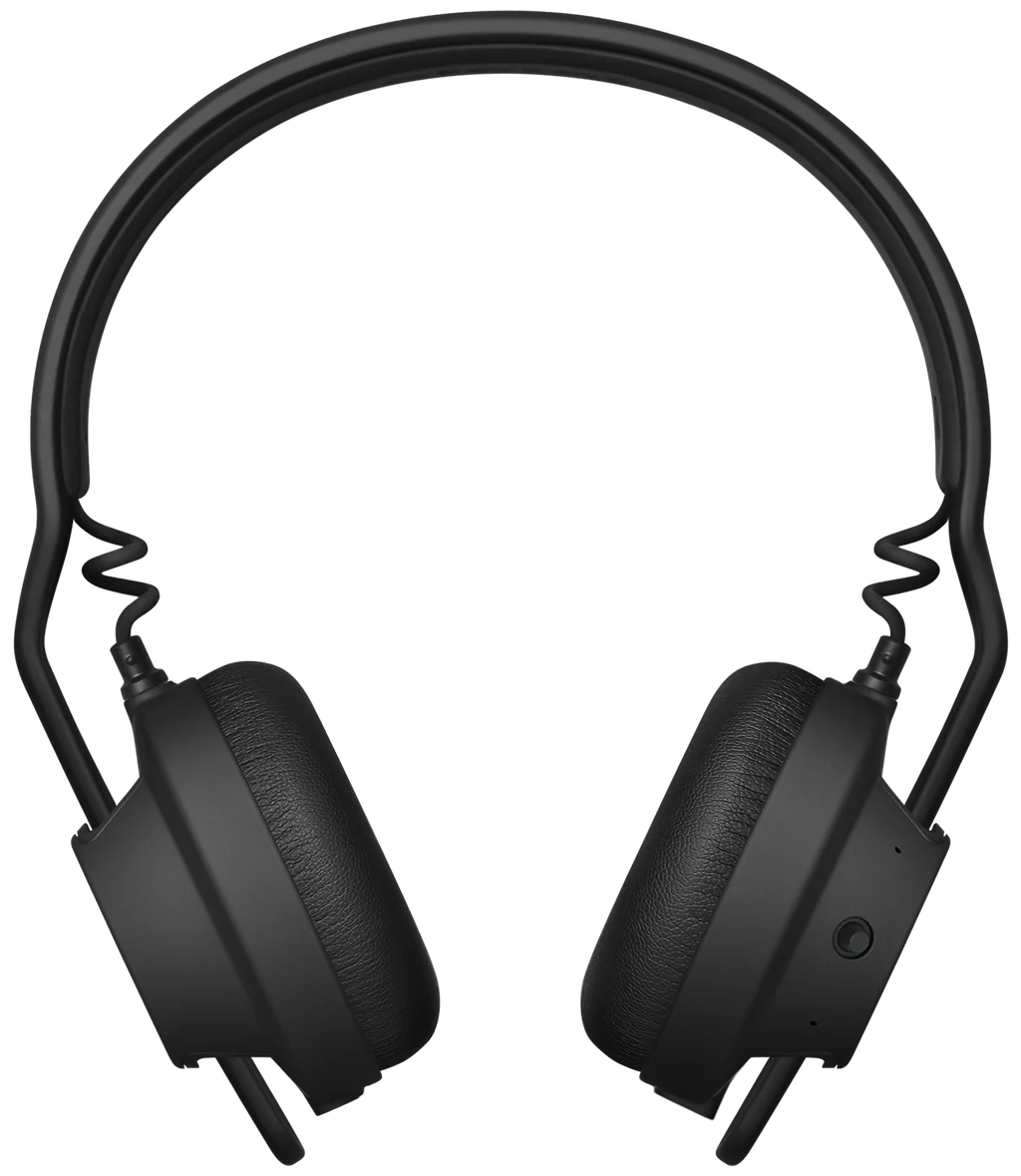 AIAIAI TMA-2 DJ Wireless DJ headphones, front view in black