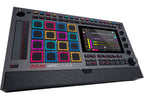 Akai Professional MPC Live III drum machine and sampler with touchscreen display and built-in controls, shown from an angled perspective.