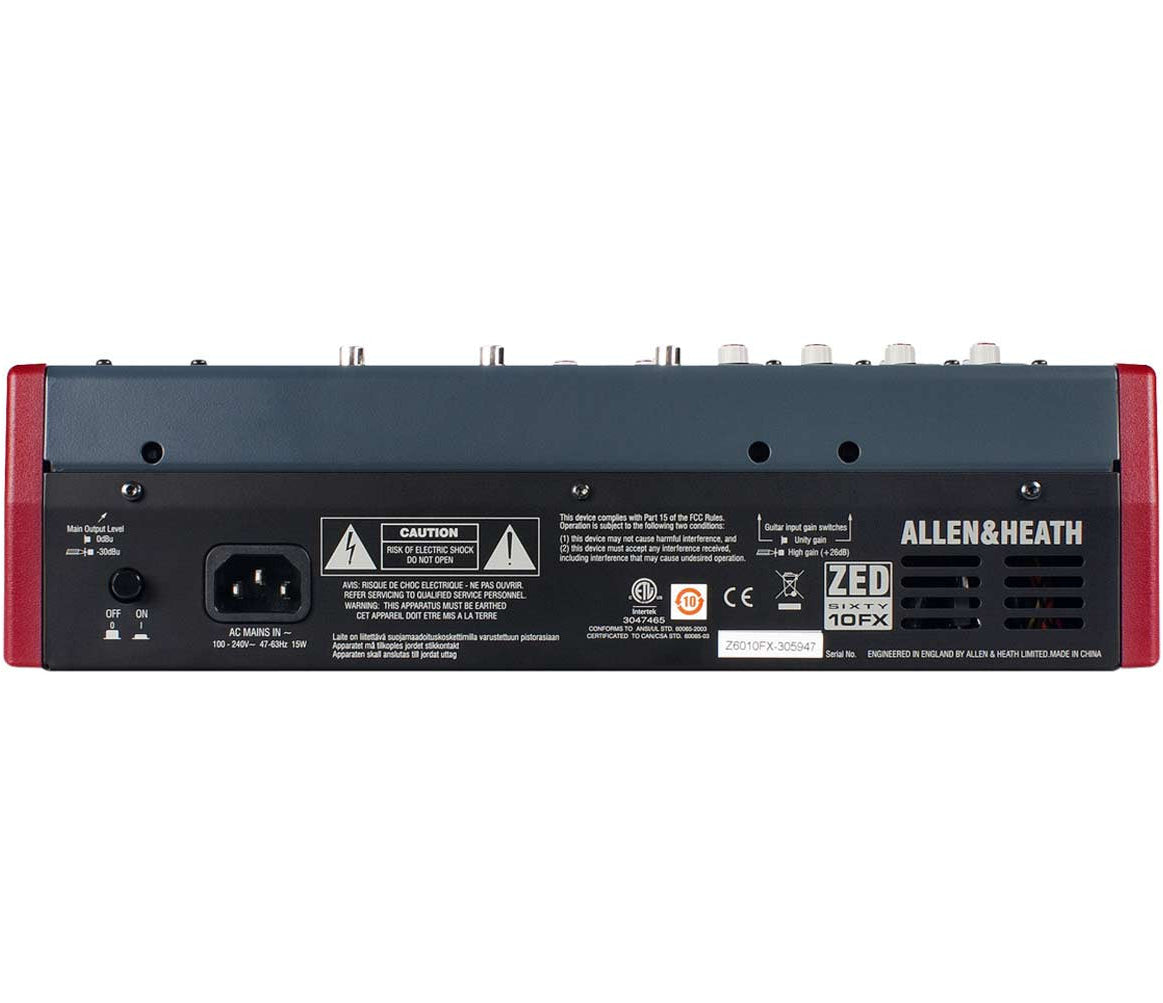 Allen & Heath ZED60-10FX