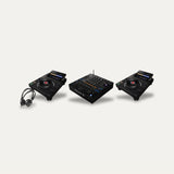 2 x AlphaTheta CDJ-3000X + Pioneer DJM-A9 Club Booth Set