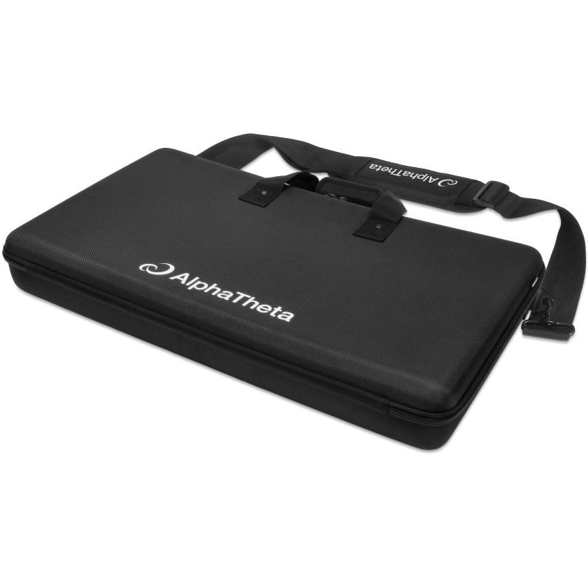 Closed view of AlphaTheta DJC-GRV6 DJ hard case bag designed for DDJ-GRV6 controller, durable protective travel case
