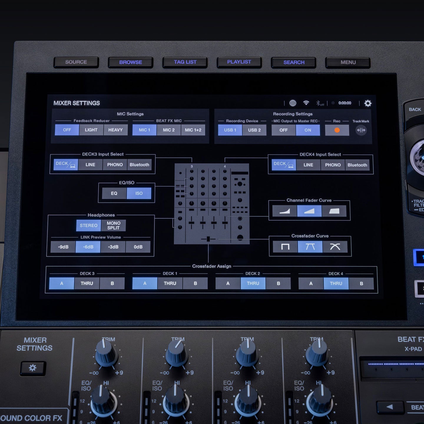 AlphaTheta XDJ-AZ all-in-one DJ system