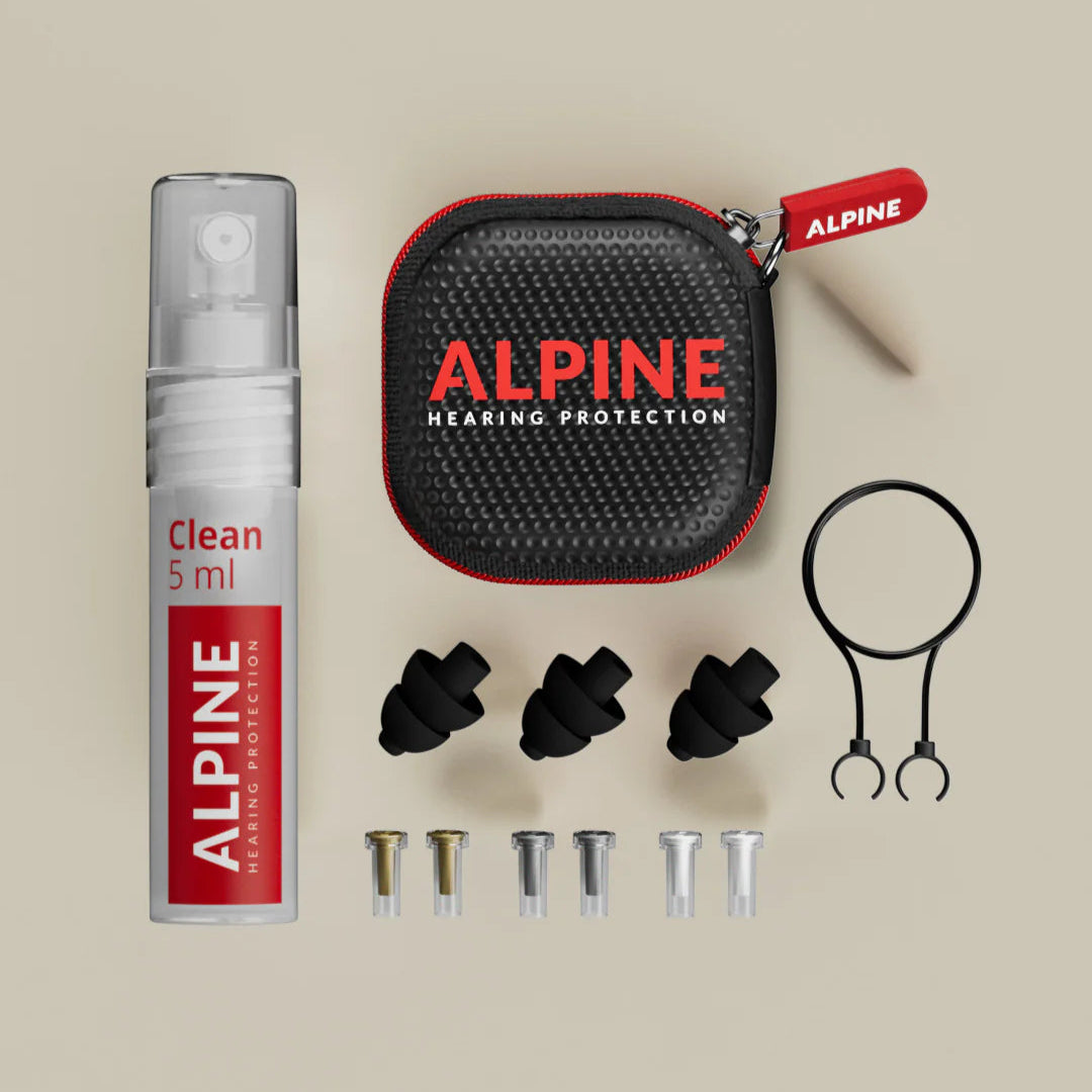 Alpine Music Safe Pro Earplugs, in black